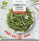 Haricots verts précuits surgelés - CASINO dans le catalogue Casino Supermarchés