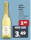 Sekt im Angebot bei famila Nordwest in Lingen Sekt Angebote von Jules Mumm bei famila Nordwest Lingen für 3,49 €