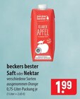 beckers bester Saft oder Nektar im Angebot bei famila Nordost in Langenhagen beckers bester Saft oder Nektar Angebote bei famila Nordost Langenhagen für 1,99 €