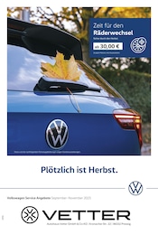 Volkswagen Prospekt für Stockheim mit 1 Seite Volkswagen Prospekt für Stockheim: "Herbstliche Angebote.", 1 Seite, 01.09.2025 - 30.11.2025