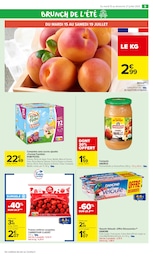 Prix et réduction Fraises Surgelées dans le prospectus Carrefour Market en cours Offre Fraises Surgelées dans le catalogue Carrefour Market du moment à la page 11