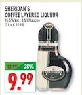 Coffee Layered Liqueur im Angebot bei Marktkauf in Coesfeld Coffee Layered Liqueur Angebote von Sheridan's bei Marktkauf Coesfeld für 9,99 €