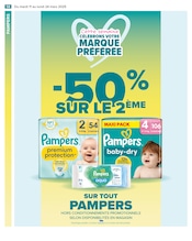 Pampers Angebote im Prospekt "Carrefour" von Carrefour auf Seite 60