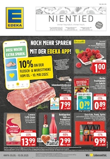EDEKA Prospekt der Woche "Aktuelle Angebote" Seite 1, 05.05.2025 bis 10.05.2025 für Münster Aktueller EDEKA Prospekt "Aktuelle Angebote" Seite 1 von 24 Seiten für Münster