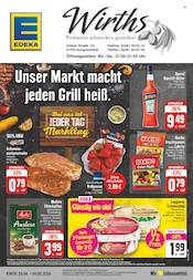 Aktueller EDEKA Supermarkt Prospekt in Drolshagen und Umgebung, "Aktuelle Angebote" mit 24 Seiten, 29.04.2024 - 04.05.2024