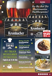Aktueller EDEKA Prospekt mit Krombacher, "Aktuelle Angebote", Seite 21