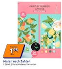 Malen nach Zahlen im Action Prospekt Malen nach Zahlen von im aktuellen Action Prospekt für 1,98 €
