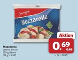 Mozzarella Angebote von Jeden Tag bei combi Bremen für 0,69 €