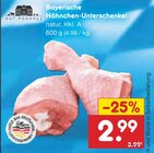 Bayerische Hähnchen-Unterschenkel im Netto Marken-Discount Prospekt Bayerische Hähnchen-Unterschenkel von Gut Ponholz im aktuellen Netto Marken-Discount Prospekt für 2,99 €
