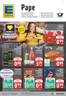 Aktueller EDEKA Prospekt (Unna) EDEKA Prospekt "Aktuelle Angebote" mit Seiten (Unna)
