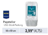 Pappteller von Metro Professional im aktuellen Metro Prospekt für 4,75 €