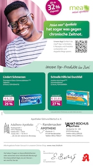 Aktueller mea - meine apotheke Prospekt "Unsere Juni-Angebote" für Würzburg Aktueller mea - meine apotheke Prospekt für Würzburg mit Seiten