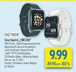Smartwatch SWC-156 Schwarz im diska Prospekt Smartwatch SWC-156 Schwarz von Denver im aktuellen diska Prospekt für 9,99 €
