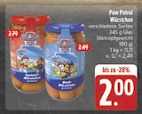 Cocktail Würstchen Angebote von Paw Patrol bei E center Jena für 2,00 €