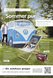 Aktueller Volkswagen Werkstatt & Auto Prospekt für Hornburg: Sommer pur mit 1} Seite, 01.06.2024 - 31.08.2024