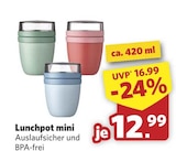combi Berumbur - Lunchpot mini Angebot im Prospekt Lunchpot mini bei combi im Berumbur Prospekt für 12,99 €