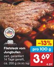 Filetsteak vom Jungbullen bei Netto Marken-Discount im Ortenberg Prospekt für 3,69 €
