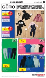 Promos T-Shirt dans le catalogue "VIVE LA FIN DES VACANCES" de Intermarché Hyper T-Shirt en promo dans le catalogue Intermarché Hyper à la page 61