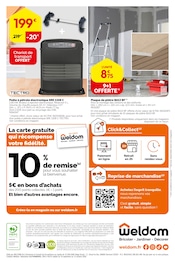 Promos Poêle À Pétrole dans le catalogue "Le mois des bonnes énergies !" de Weldom Poêle À Pétrole en promo dans le catalogue Weldom à la page 8