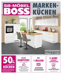 SB Möbel Boss Prospekt für Stendal mit 52 Seiten SB Möbel Boss Prospekt für Stendal: "VIEL KÜCHE FÜR WENIG GELD", 52 Seiten, 06.09.2024 - 31.12.2024