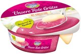 Unsere Rote Grütze im Angebot bei REWE in Halberstadt Unsere Rote Grütze Angebote von Sachsen Milch bei REWE Halberstadt für 0,39 €