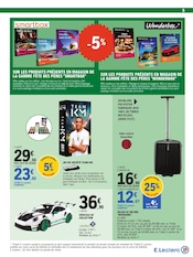 Promos Valise dans le catalogue "Vague de fraîcheur sur votre budget" de E.Leclerc Valise en promo dans le catalogue E.Leclerc à la page 5