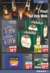 Aktueller EDEKA Prospekt mit Bier, "Aktuelle Angebote", Seite 19