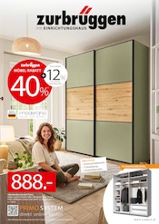 Aktueller Zurbrüggen Prospekt mit Kleiderschrank, "IHR EINRICHTUNGSHAUS", Seite 1