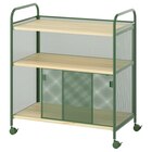 Schrank auf Rollen dunkelgrün/Metall im Angebot bei IKEA in Bad Homburg Schrank auf Rollen dunkelgrün/Metall Angebote von NÅLMAKARE bei IKEA Bad Homburg für 99,99 €