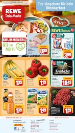 REWE Prospekt für Lünen mit 30 Seiten REWE Prospekt für Lünen: "Dein Markt", 30 Seiten, 15.09.2025 - 20.09.2025