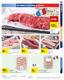 Offre Travers De Porc dans le catalogue Carrefour du moment à la page 23