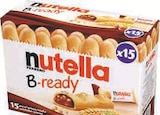 B-ready Nutella en promo chez Super U Nice à 2,04 €