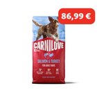 Carnilove Active Croquettes Chien Adulte Saumon & Dinde 12 kg - Carnilove en promo chez Maxi Zoo Rueil-Malmaison à 86,99 €