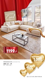 Wohnlandschaft im Polstermöbel Fischer Prospekt Wohnlandschaft im Polstermöbel Fischer Prospekt "Spektakuläre Neueröffnung" auf Seite 6