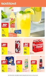 Promos Coca-Cola dans le catalogue "Carrefour market" de Carrefour Market Coca-Cola en promo dans le catalogue Carrefour Market à la page 36