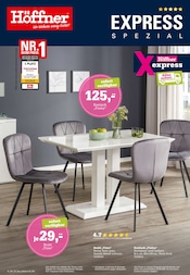 Aktueller Höffner Prospekt mit Esstisch, "SSV", Seite 1