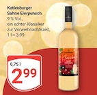 Aktuelle Sahne Angebote bei GLOBUS in Duisburg Aktuelles Sahne Eierpunsch Angebot bei GLOBUS in Duisburg ab 2,99 €