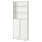 Aktuelles Bücherregal mit Türen weiß Angebot bei IKEA in Erfurt ab 99,99 €