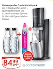 Wassersprudler Crystal Vorteilspack Angebote von Sodastream bei GLOBUS Völklingen für 84,99 €