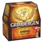 Bière d'abbaye ambrée - GRIMBERGEN en promo chez Intermarché Lille à 3,36 €