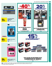 Promos Batterie dans le catalogue "Carrefour" de Carrefour à la page 41