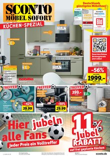 Waschmaschine im Sconto SB Prospekt "KÜCHEN SPEZIAL" mit 8 Seiten (Leipzig)