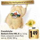 Französische Barbarie Ente HKL A im Angebot bei E center in Trier Französische Barbarie Ente HKL A Angebote von Siebert bei E center Trier für 1,49 €