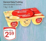 Dany Pudding Angebote von Danone bei GLOBUS Saarlouis für 2,59 €