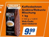 Kaffeebohnen Arabica/Robusta Mischung im Angebot bei expert in Kirchheim Kaffeebohnen Arabica/Robusta Mischung Angebote von Unitalia bei expert Kirchheim für 9,99 €