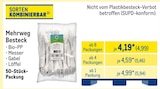 Besteck im Angebot bei METRO in Troisdorf Besteck Angebote von Mehrweg bei METRO Troisdorf für 4,99 €