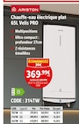 Chauffe-eau électrique plat 65l velis pro - ARISTON - Screwfix à Tourcoing Chauffe-eau électrique plat 65l velis pro - ARISTON en promo chez Screwfix Tourcoing à 349,99 €