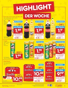 Coca Cola im Netto Marken-Discount Prospekt "Aktuelle Angebote" mit 44 Seiten (Düsseldorf)