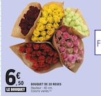 Bouquet de 20 roses dans le catalogue E.Leclerc