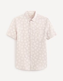 Celio Saint-Marc-Jaumegarde - Chemise regular lin / coton Promo Chemise regular lin / coton dans le catalogue Celio "made for cool dads" à Saint-Marc-Jaumegarde